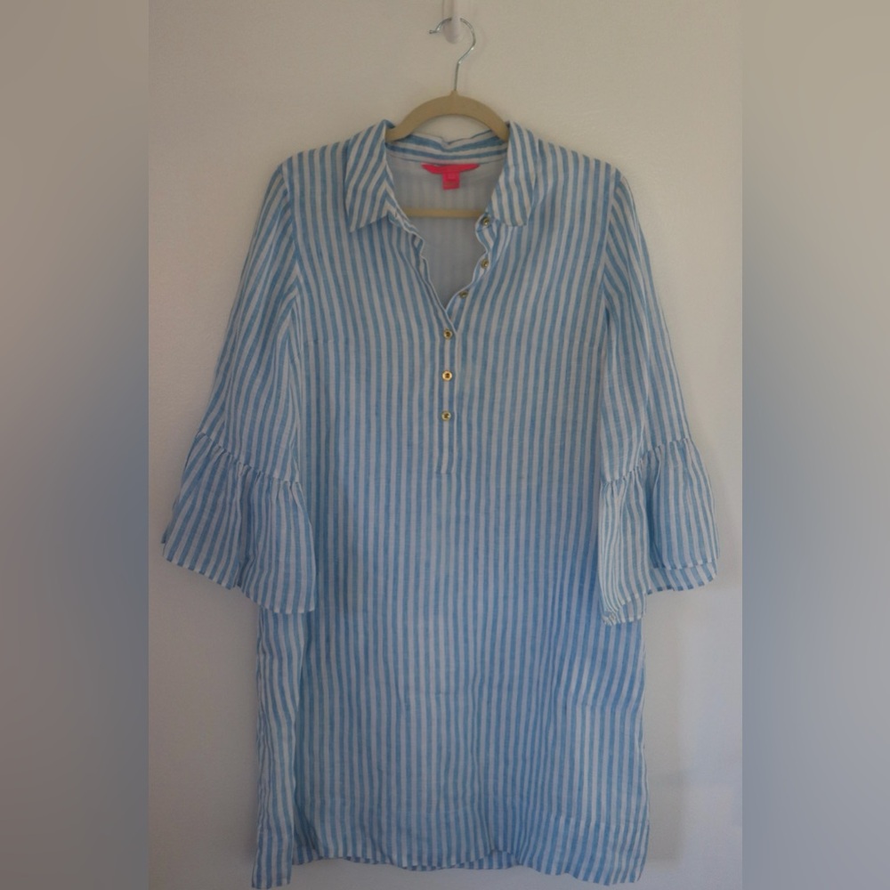 Lilly Pulitzer Jazmyn Linen Tunic - Picture 2 of 5